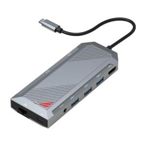 هاب 9 پورت USB Type-C ردراگون مدل REDRAGON CRUX UCA-9