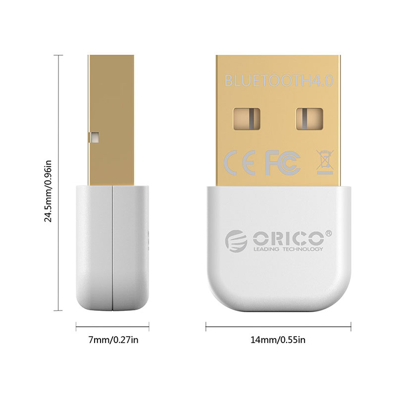 دانگل بلوتوث اوریکو مدل ORICO BTA-403 سفید دانگل بلوتوث اوریکو مدل ORICO BTA-403 سفید
