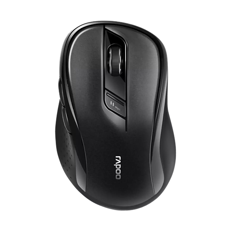 ماوس بیسیم Rapoo M500 Silent مشکی – دقت بالا و کلیک کمصدا ماوس بی سیم رپو مدل Rapoo M500 Silent مشکی