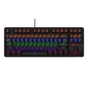 کیبورد گیمینگ با سیم رپو مدل RAPOO V500 PRO 87 2024