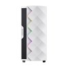 کیس گیمینگ کامپیوتر گیم‌ مکس مدل GameMax Diamond CP White