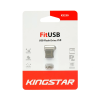 فلش مموری USB 2.0 کینگ استار مدل King Star Fit KS230 64GB