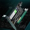 مبدل M.2 SATA + M.2 NVMe به PCIe 3.0X4 یوگرین مدل UGreen CM302-70504 مبدل M.2 SATA + M.2 NVMe به PCIe 3.0X4 یوگرین مدل UGreen CM302-70504
