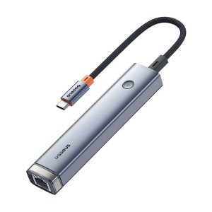 هاب 5 پورت USB Type-C بیسوس مدل Baseus UltraJoy Series B00052801811-03 (BS-OH165) هاب 5 پورت USB Type-C بیسوس مدل Baseus UltraJoy Series B00052801811-03 (BS-OH165)