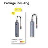 هاب 6 پورت USB Type-C بیسوس مدل Baseus UltraJoy Series (BS-OH166)