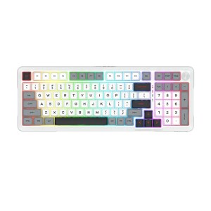 کیبورد بی سیم/باسیم گیمینگ ردراگون مدل Redragon BRAGI PRO K688 WGL RGB