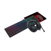 باندل گیمینگ هدست و کیبورد و ماوس و ماوس پد ردراگون مدل Redragon S107P BA