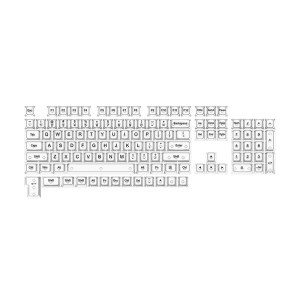 مجموعه کامل کلید کیبورد مکانیکال ردراگون مدل Redragon CRYSTAL KEYCAP A137 Transparent