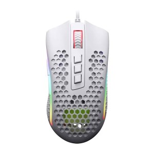 ماوس گیمینگ ردراگون با سیم مدل Redragon Storm M808 RGB White