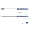 هاب ۴ پورت USB Type-C اوریکو مدل ORICO AHC1-4A-GY-BP