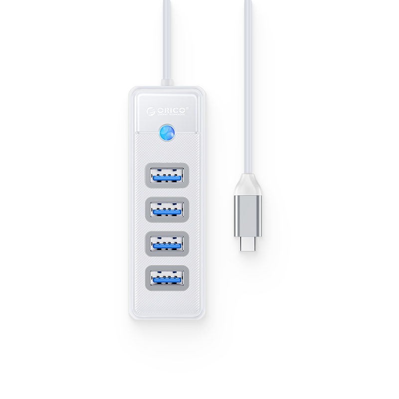 هاب ۴ پورت USB Type-C اوریکو مدل ORICO PW4U-C3-18-WH-EP