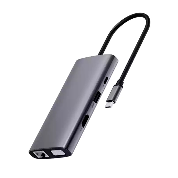 هاب 10 پورت USB Type-C رپو مدل RAPOO XD101