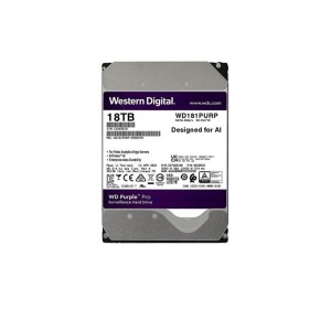 هارددیسک اینترنال وسترن دیجیتال مدل WESTERN DIGITAL Purple Pro 18TB (AI)