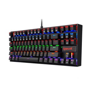 کیبورد با سیم گیمینگ ردراگون مدل Redragon KUMARA K552KR RED