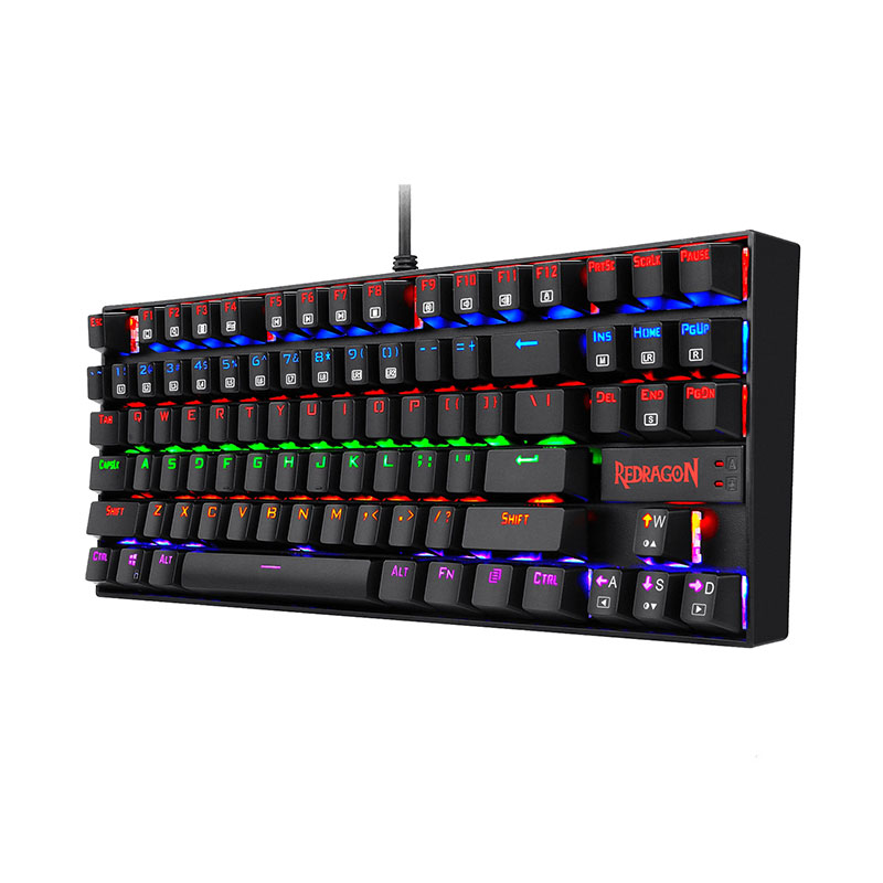 کیبورد با سیم گیمینگ ردراگون مدل Redragon KUMARA K552KR RED