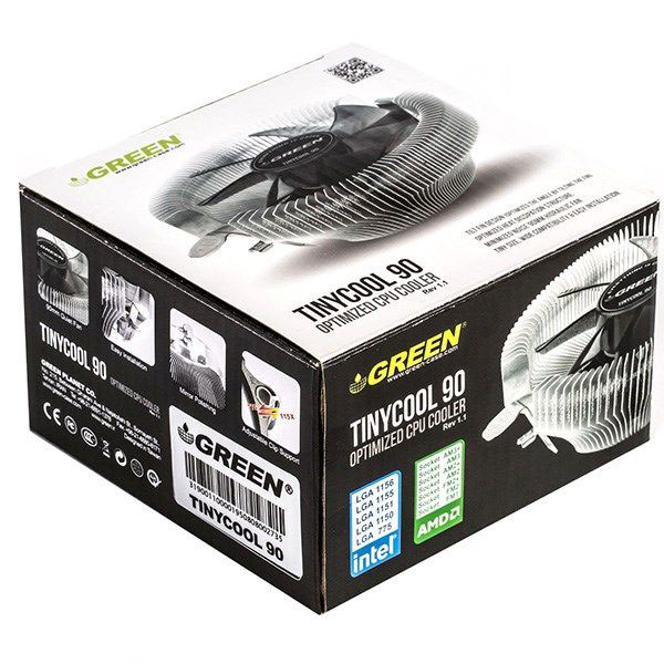سیستم خنک کننده بادی گرین مدل Tiny Cool 90 rev1.1 سیستم خنک کننده بادی گرین مدل Tiny Cool 90 rev1.1