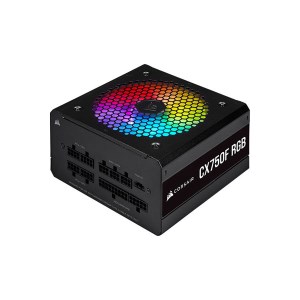 منبع تغذیه کامپیوتر کورسیر مدل CX750F RGB Bronze FULL