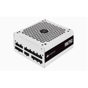 منبع تغذیه کامپیوتر کورسیر مدل RM750 White GOLD FULL